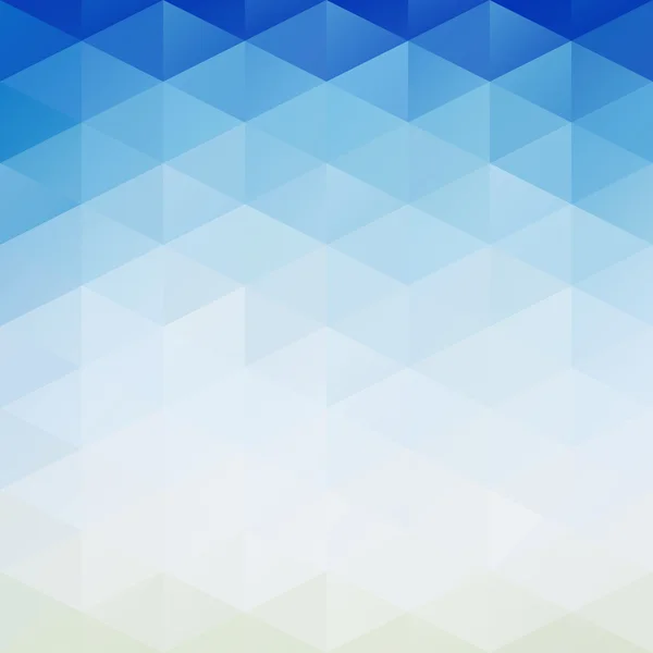 Blauer Grid-Mosaik-Hintergrund, kreative Design-Vorlagen — Stockvektor