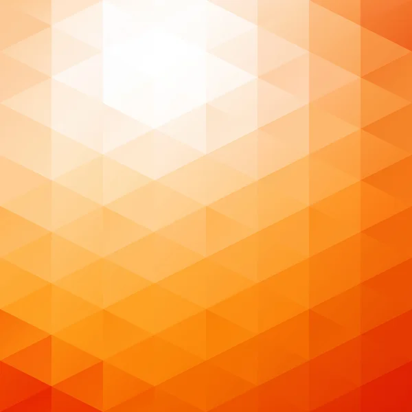 オレンジグリッドモザイク背景,クリエイティブデザインテンプレート — ストックベクタ