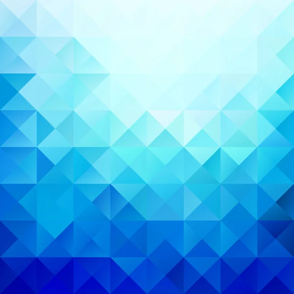 Fondo de mosaico de rejilla azul, plantillas de diseño creativo — Vector de stock