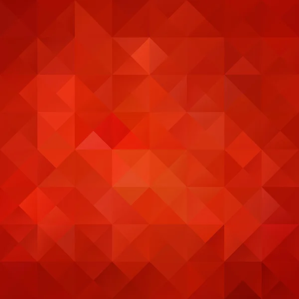 赤いグリッド モザイクの背景、創造的なデザイン テンプレート — ストックベクタ