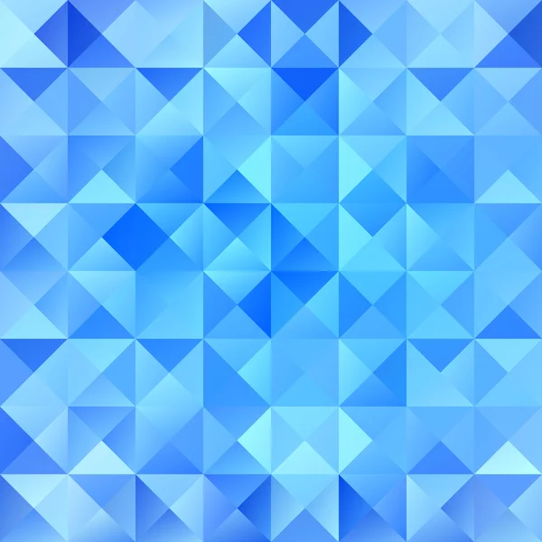 Sfondo mosaico griglia blu, Modelli di design creativo — Vettoriale Stock