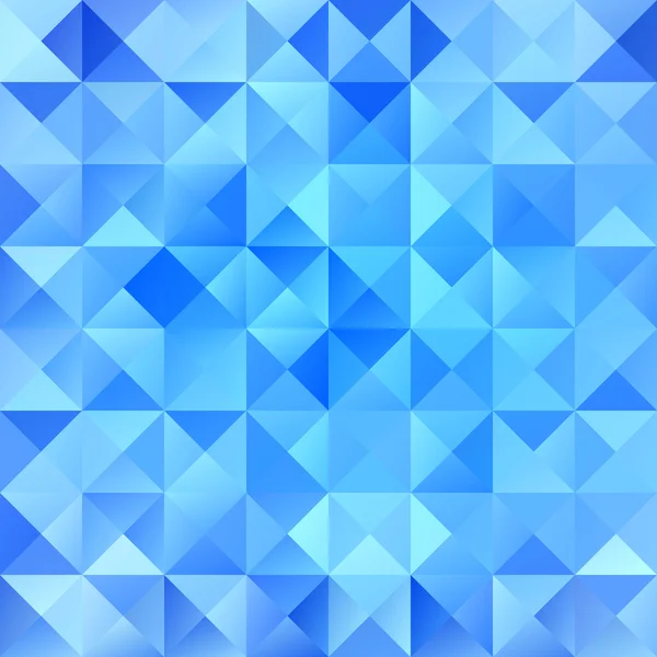 Blauer Grid-Mosaik-Hintergrund, kreative Design-Vorlagen — Stockvektor