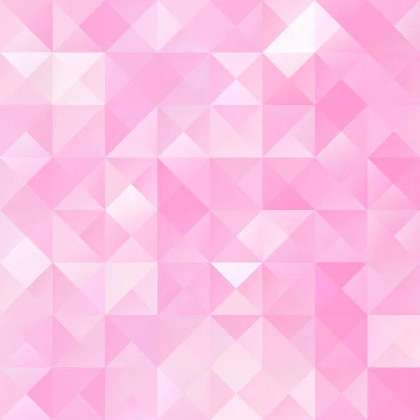 Pink Grid Mosaic Background, Creative Design Template — 스톡 벡터