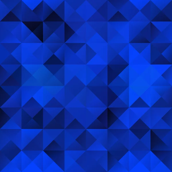 Blue Grid Mosaic Background, Creative Design Template — 스톡 벡터