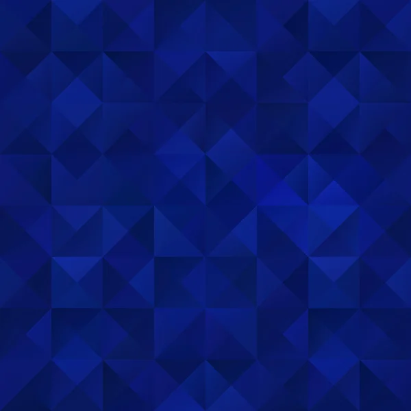 Blauer Grid-Mosaik-Hintergrund, kreative Design-Vorlagen — Stockvektor