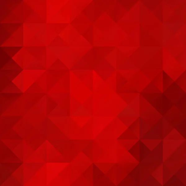 Red Grid Mosaic Background, Creative Design Templates — Stock Vector