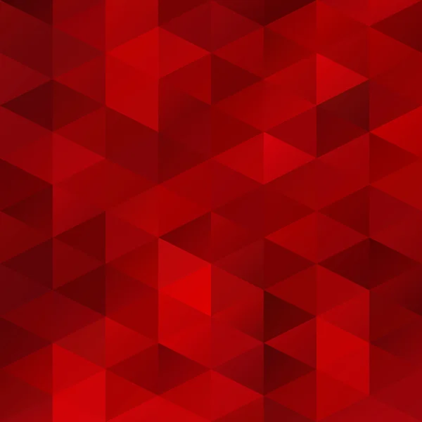 Red Grid Mosaic Background, Creative Design Templates — Stock Vector