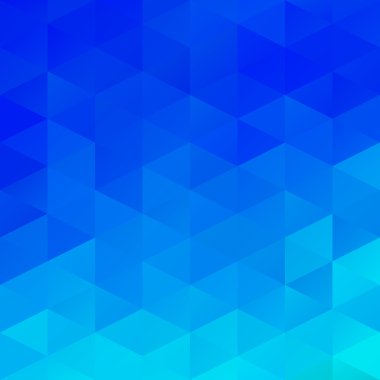 Mavi Izgara Mozaik Arkaplan, Yaratıcı Tasarım Şablonları