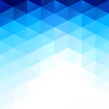 Mavi Izgara Mozaik Arkaplan, Yaratıcı Tasarım Şablonları