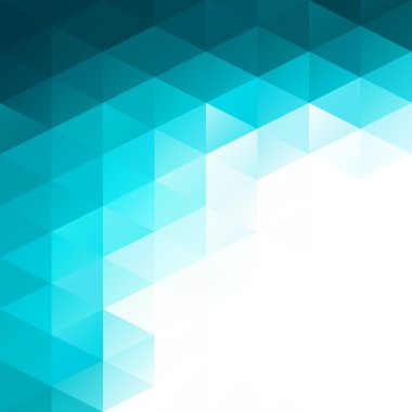 Mavi Izgara Mozaik Arkaplan, Yaratıcı Tasarım Şablonları