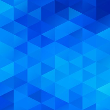 Mavi Izgara Mozaik Arkaplan, Yaratıcı Tasarım Şablonları