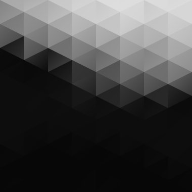 Siyah kılavuz Mozaik arka plan, yaratıcı tasarım şablonları