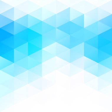 Mavi Izgara Mozaik Arkaplan, Yaratıcı Tasarım Şablonları