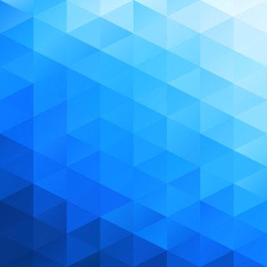 Mavi Izgara Mozaik Arkaplan, Yaratıcı Tasarım Şablonları