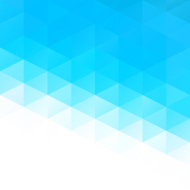 Mavi Izgara Mozaik Arkaplan, Yaratıcı Tasarım Şablonları