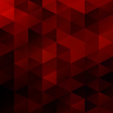 Kırmızı kılavuz Mozaik arka plan, yaratıcı tasarım şablonları