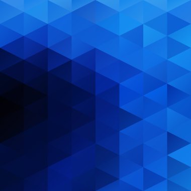 Mavi Izgara Mozaik Arkaplan, Yaratıcı Tasarım Şablonları