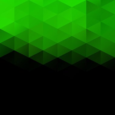 Yeşil Izgara Mozaik Arkaplan, Yaratıcı Tasarım Şablonları