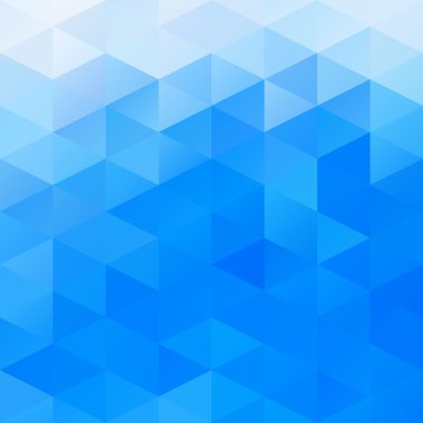 Mavi Izgara Mozaik Arkaplan, Yaratıcı Tasarım Şablonları