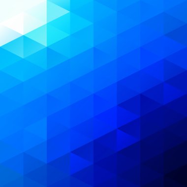 Mavi Izgara Mozaik Arkaplan, Yaratıcı Tasarım Şablonları