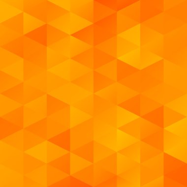 Turuncu Izgara Mozaik Arkaplan, Yaratıcı Tasarım Şablonları