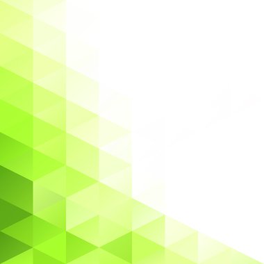 Yeşil Izgara Mozaik Arkaplan, Yaratıcı Tasarım Şablonları