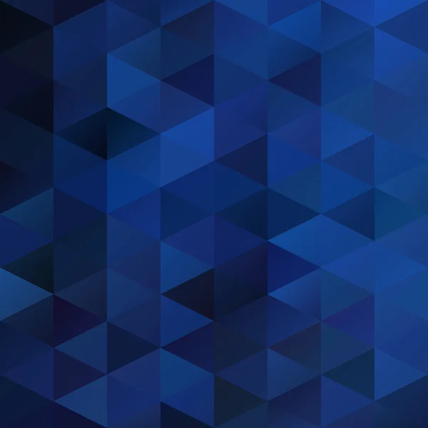 Blauer Grid-Mosaik-Hintergrund, kreative Design-Vorlagen — Stockvektor