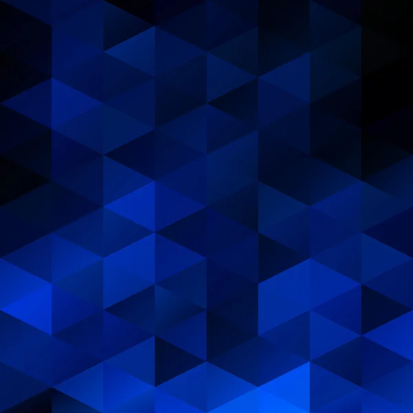 Blauer Grid-Mosaik-Hintergrund, kreative Design-Vorlagen — Stockvektor