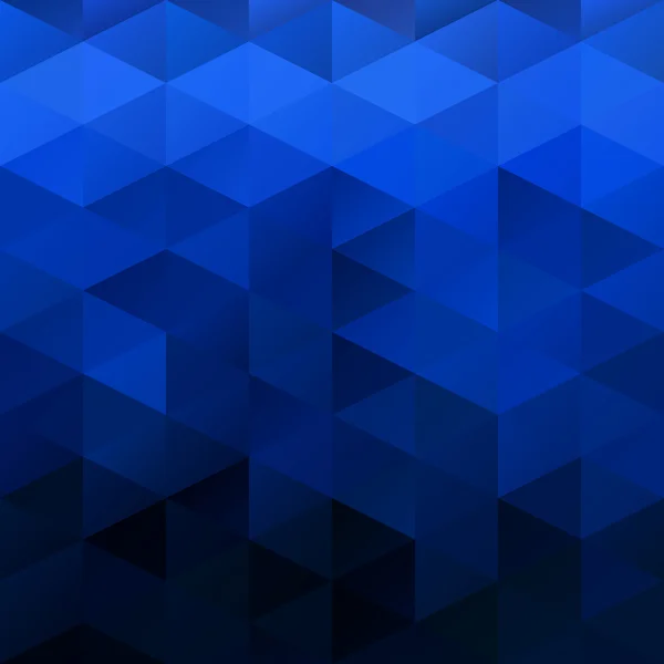 Fondo de mosaico de rejilla azul, plantillas de diseño creativo — Vector de stock