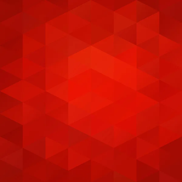 Red Grid Mosaic Background, Creative Design Templates — Stock Vector