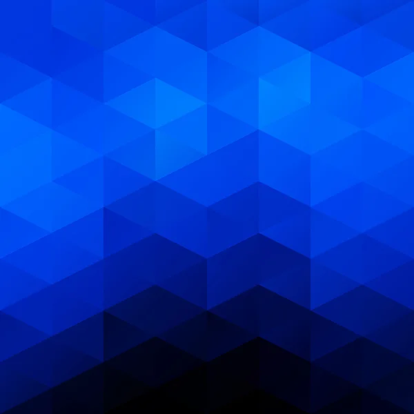 Mozaika modré mřížky pozadí, Creative Design šablony — Stockový vektor