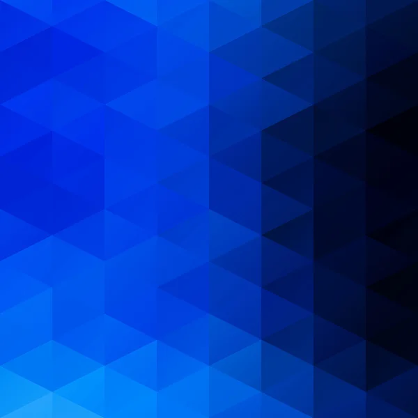 Mavi Izgara Mozaik Arkaplan, Yaratıcı Tasarım Şablonları — Stok Vektör
