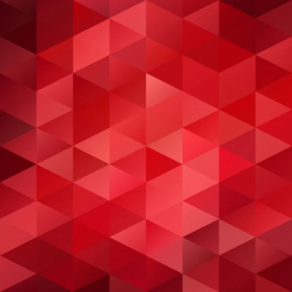 Red Grid Mosaic Background, Creative Design Templates — Stock Vector