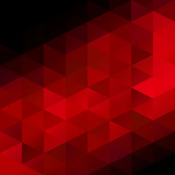 Kırmızı kılavuz Mozaik arka plan, yaratıcı tasarım şablonları — Stok Vektör
