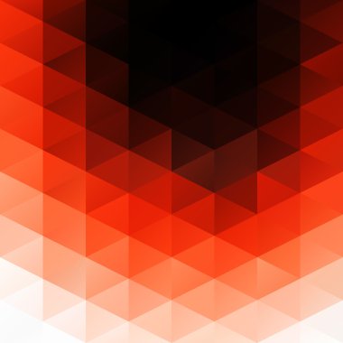 Kırmızı kılavuz Mozaik arka plan, yaratıcı tasarım şablonları