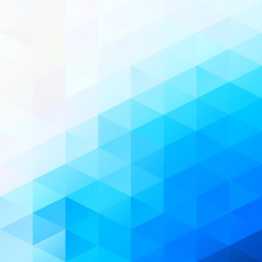 Mavi Izgara Mozaik Arkaplan, Yaratıcı Tasarım Şablonları