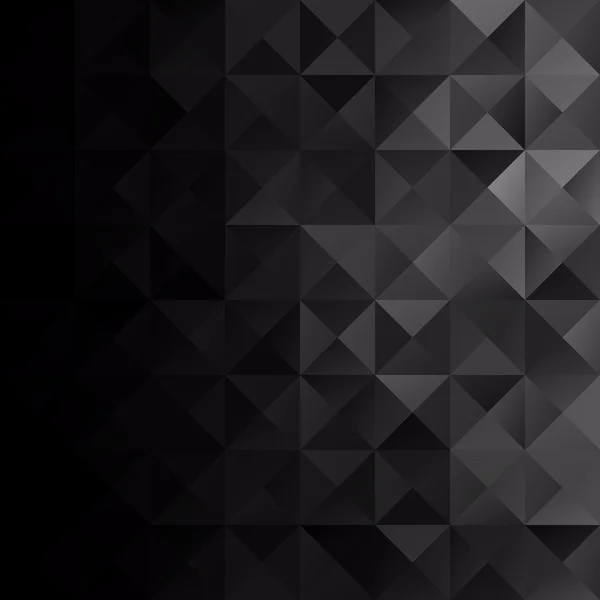Schwarzes Gitter Mosaik Hintergrund, kreative Design-Vorlagen — Stockvektor