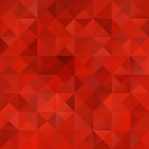 Sfondo mosaico griglia rossa, Modelli di design creativo — Vettoriale Stock