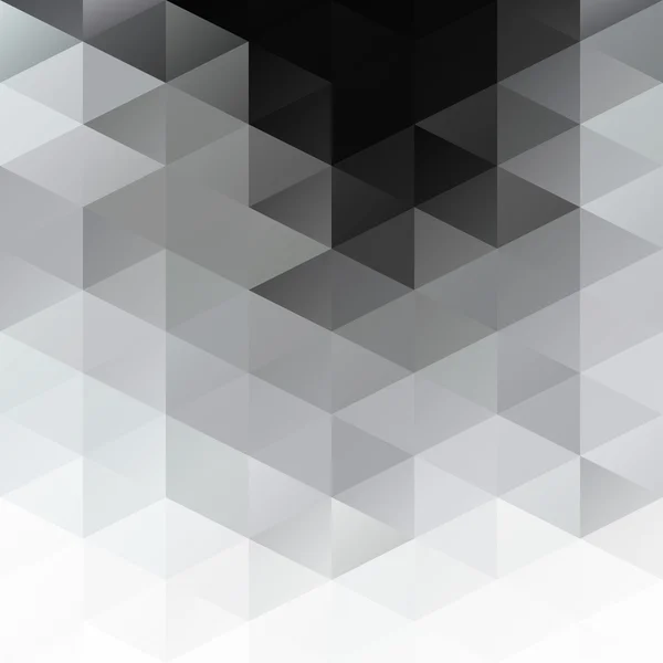 Black Grid Mosaic Background, Creative Design Templates — Stock Vector