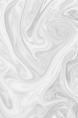 Ürün akıllı telefon ağı ve mobil uygulama için yaratıcı tasarım şablonları gibi Girdap Siyah ve Beyaz Renk Sanatı Soyut Mermerini Sıvılaştır