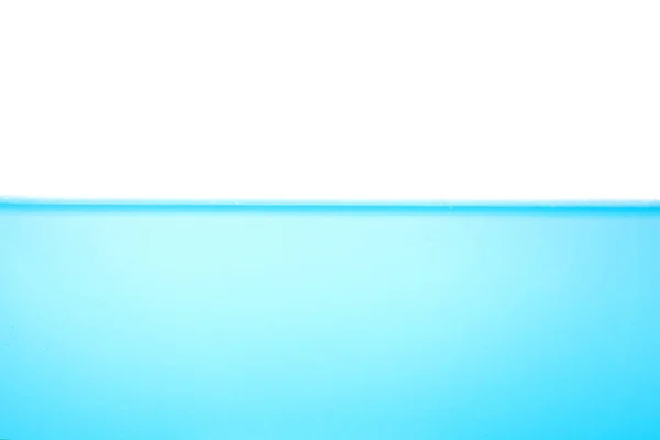 Abstrato Superfície Onda Água Azul Respingo Com Fundo Branco — Fotografia de Stock