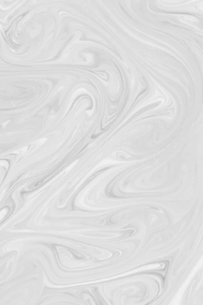 Liquify Swirl Blanco Negro Color Arte Abstracto Patrón Mármol Como — Foto de Stock