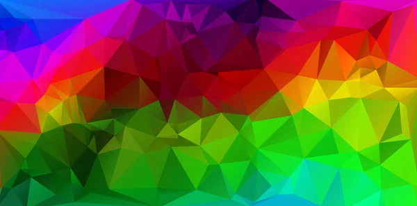 Fond de mosaïque polygonale colorée, Illustration vectorielle, Modèles de conception d'entreprise — Image vectorielle