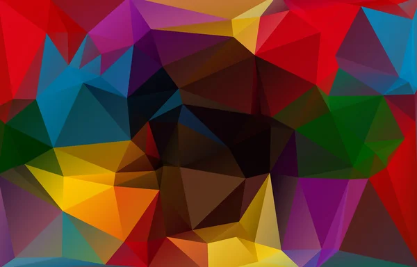 Feier schönen polygonalen Mosaik Hintergrund, Vektorillustration, Business-Design-Vorlagen — Stockvektor