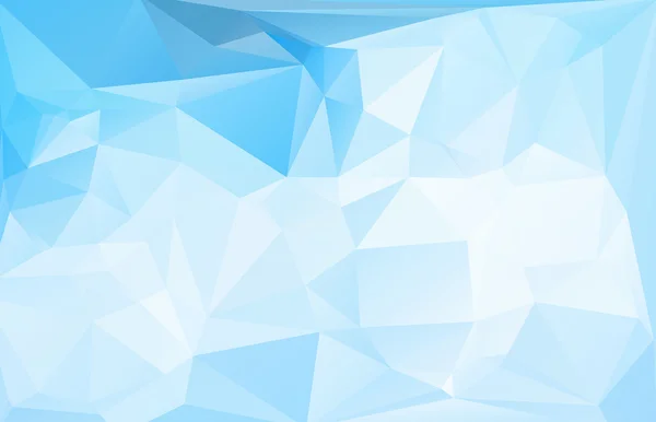 Blue Light Polygonal Mosaic Background, Vector illustration,  Business Design Templates — Stock Vector