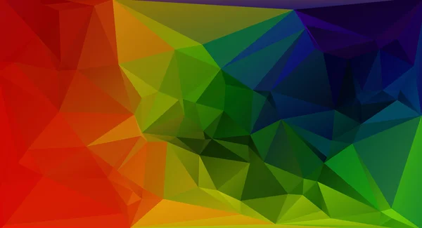 Lebendige Farbe polygonalen Mosaik Hintergrund, Vektorillustration, Business-Design-Vorlagen — Stockvektor
