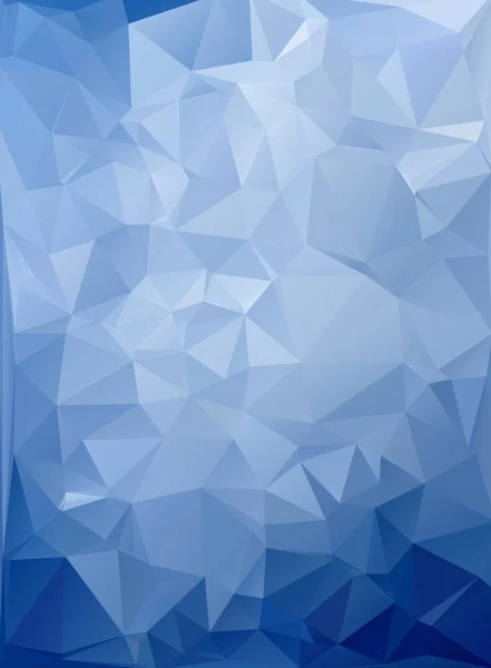 Sfondo a mosaico poligonale chiaro blu, Illustrazione vettoriale, Modelli di business design — Vettoriale Stock