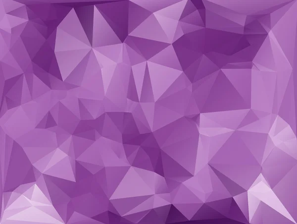 紫白色光多角形モザイク背景、ベクトル図、ビジネス デザイン テンプレート — ストックベクタ