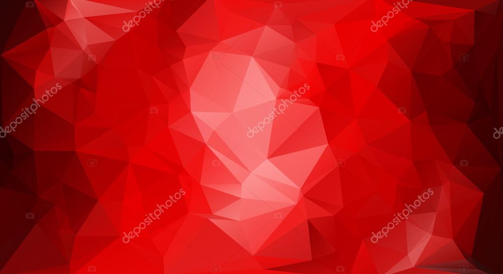 Red Black Light Polygonal Mosaic Background, Vector illustration,  Business Design Templates