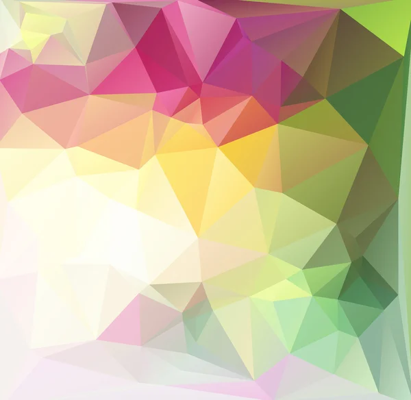 Lebendige Farbe polygonalen Mosaik Hintergrund, Vektorillustration, kreative Business-Design-Vorlagen — Stockvektor
